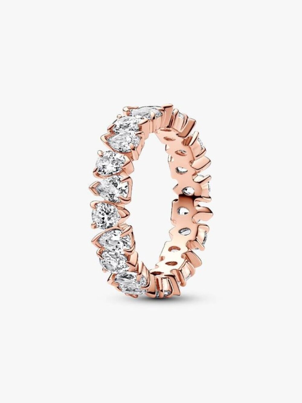 Pandora Alternating Sparkling Band Ring